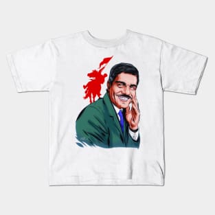 Omar Sharif - An illustration by Paul Cemmick Kids T-Shirt